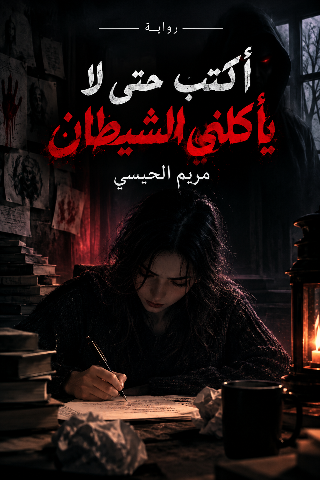 رواية أكتب حتى لا يأكلني الشيطان بقلم مريم الحيسي
